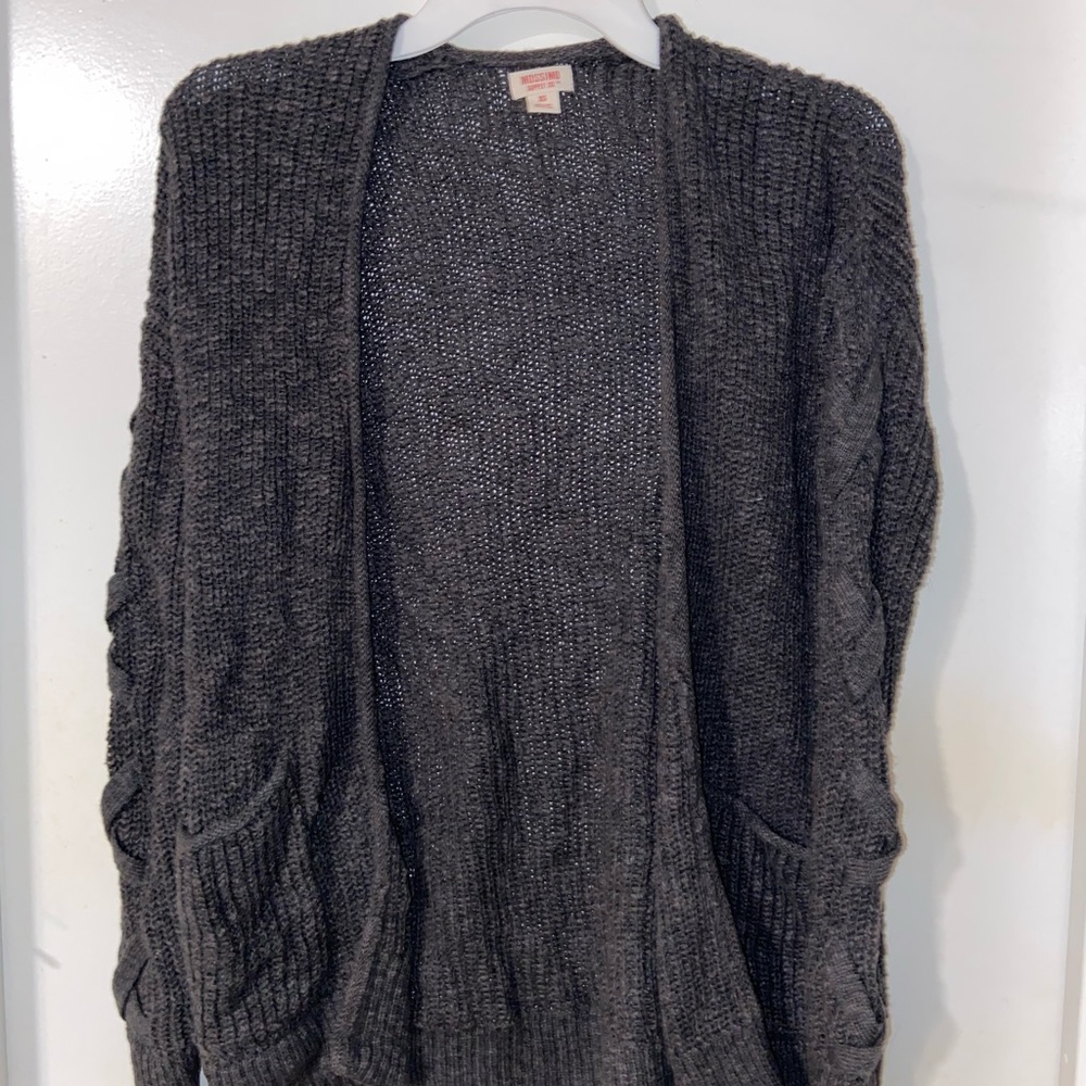 Mossimo Gray Cardigan